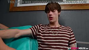 Red White Lets Stepmom Riley Jacobs Ride And Cumshot!