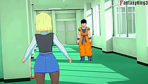 dragon ball zex 2 android 18 are very horny and androdid 21 trailer watch this and others 1 hr espisodes on sheer or ptrn fantasyking3