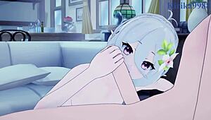 Kokkoro and Chieru have intense sex.