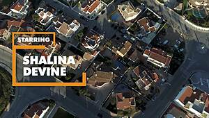 Hey man, imagine POV with your wife Shalina Devine and babysitter Lana Roy working your cock