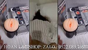 Vietnamese girl bent over in doggystyle, intriguing invitation