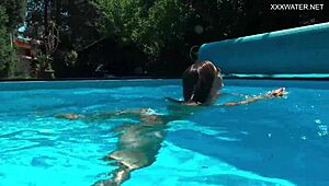 is this the best milf angelica naked in swimming pool?