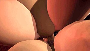 overwatch xxx porn parody - kiriko got fucked animation hard sex anime hentai