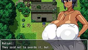 Tanned Girl Natsuki Wants Pervy Carpenter Massage