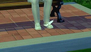 Sims 4 Forrest Hump - A Parody with Shemale Action