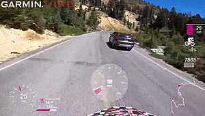 Suck my balls hard from Mt Lassen to Lake Tahoe in this wild car ride.