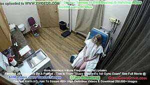 stacy shepard, 18, bares all for first gyno exam