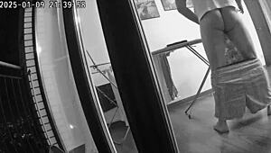 hey, you see this cheating wife banging a friend while hubby’s at work?