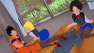 dragon ball zex 2 android 18 are very horny and androdid 21 trailer watch this and others 1 hr espisodes on sheer or ptrn fantasyking3