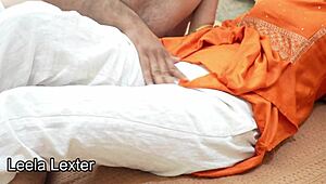 Hot Indian Servant Sucks and Fucks Owner's Monster Cock