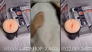 Vietnamese girl bent over in doggystyle, intriguing invitation