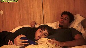 watching a movie with my stepbro and accidentally swallowed his dick almost got caught alisongonzalez26