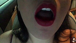 Brazilian Crossdresser Gives Jerk Off Instructions In Traffic