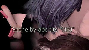 3D VAM动漫双人口交场景