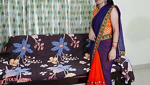 Rakhi 2022 Indian step-sex video slams hard in slow motion with Priya!