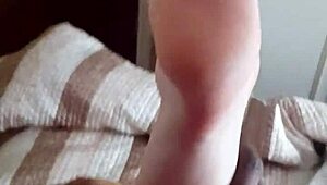 69-Year-Old Granny Dot from Wales Sucks Young Black Shaft