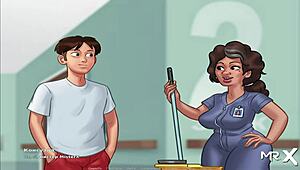 summertimesaga - exploring her in episode 4