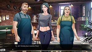 complete gameplay of our red string part 4, with big tits and dancing scenes