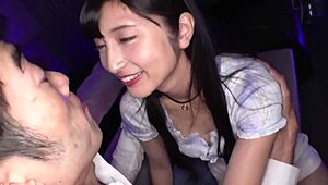 Part 2! Moa-chan, slender beauty clerk, meets at cafe for wild sucking. She’s crazy for cock, squirting non-stop in hardcore sex!