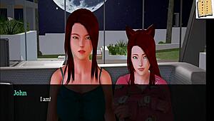 My new family 89 homemade anime game