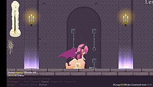 Castle of Temptation Hints at Bondage and Cumshots in Hentai