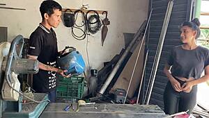 Latina Stepsister Emily In Taboo Interracial Encounter