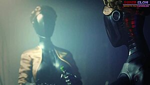 Atomic Heart Hentai 3D Slams Monster Cock Creampie