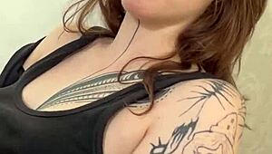 hot canadian blonde feels intense pleasure deep-throating, rimming, and taking cum in mouth from pov