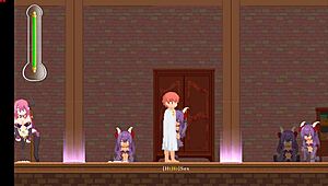 Castle of Temptation Hints at Bondage and Cumshots in Hentai