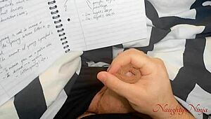 Step-mom in sexy dress slips and lands on my hard cock while cleaning.