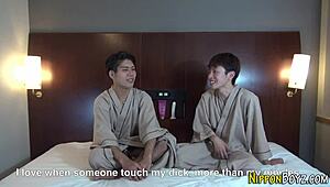 Watch this gay asian blowjob and ride until cumshot?