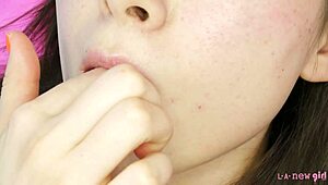 Stunning Brunette Reveals Flawless Body in a Bold Sofa Display