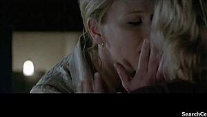 Outi Maenpaa and Ria Kataja get steamy in Musta Jaa 2007.