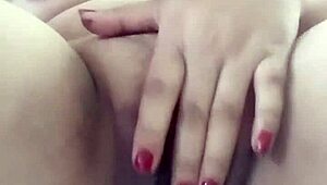 Pornstar Poosoo Fingers Her Pussy Hard!