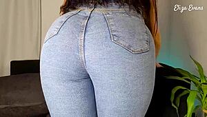 my wife left, so i bent over her curvy best friend for homemade anal.