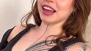 hot canadian blonde feels intense pleasure deep-throating, rimming, and taking cum in mouth from pov