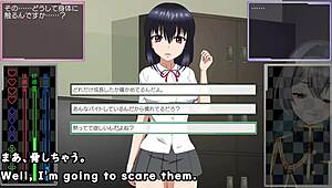 toyed girl gets wild in machine-translated anime game