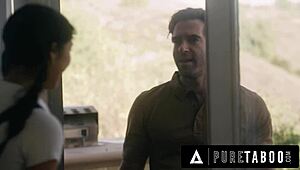 Pure taboo, cunning delivery guy, wanna be Penelope Woods's stepdad?