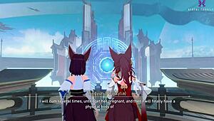 Want to see Yukong, Tingyun, and Feixiao in Phantylia deception action?