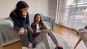 Hey, I wanna screw my stepdad's partner at the family house!