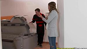 babe peed on by group in wild fetish scene