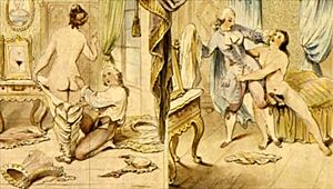 vintage erotic drawings