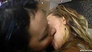 I kissed a girl and it was so hot with naughty sucking