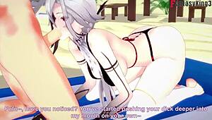 Arlecchino Fucking Bikini Sex on Beach