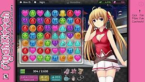 sex with the girl next door in huniepop 😘