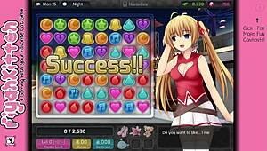 sex with the girl next door in huniepop 😘