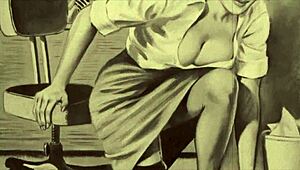 Vintage erotic drawings bring raw sensual vibes to life!