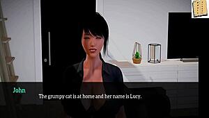 In MY NEW FAMILY 195, the teen redhead gets her BIG ASS fucked in the game room