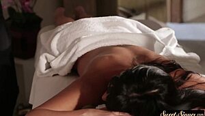 classy milf pussyfucked deep after sensual massage in erotic scene