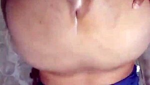 Quickie Before Bed with Big Natural Tits and Ass!